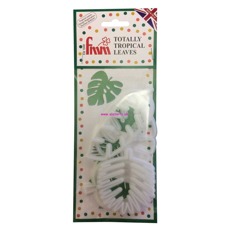 FMM tropické listy set 4ks