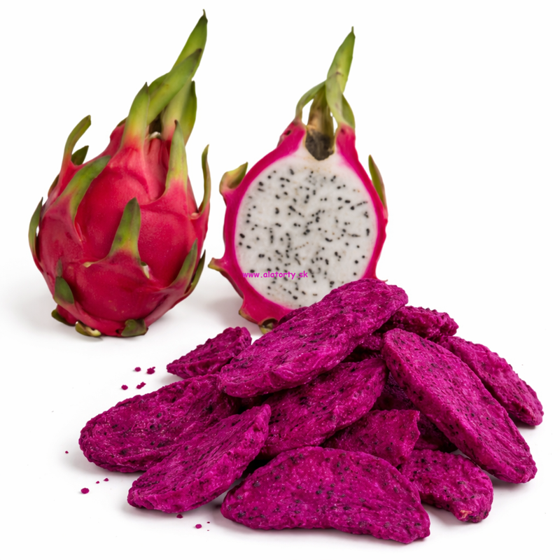 Foody Lyofilizovaná pitahaya (dračie ovocie) 100 g