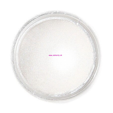 Jedlá prachová perleťová farba Fractal (Gyöngyház fehér) Pearl White 3,5 g Perlová biela Jedlá prachová perleťová farba Fractal (Gyöngyház fehér) Pearl White 3,5 g Perlová biela