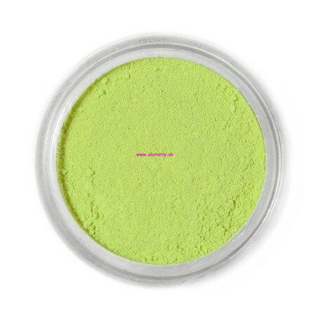 Jedlá prachová farba Fractal (Zsenge zöld, Fresh Green) Svetlo zelená 2,5 g