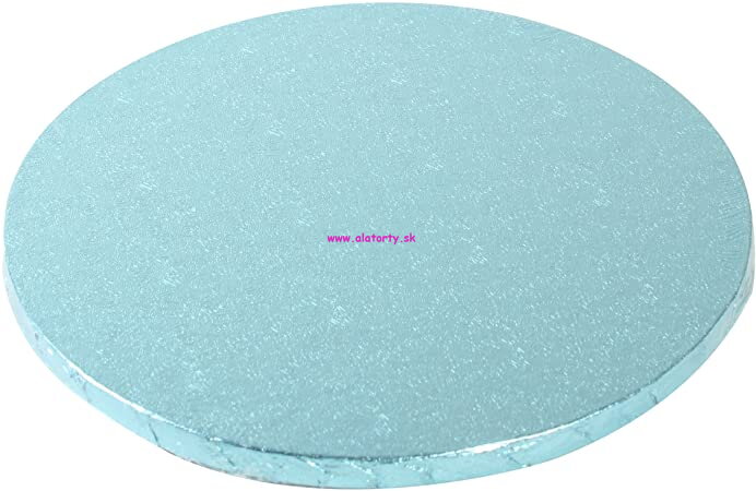 FunCakes - podnos bl. modrý  priemer 35,5cm  hrubý 1,2cm