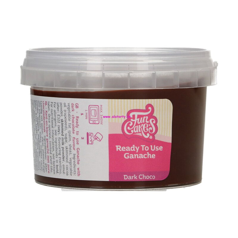 FC Hotová Ganache - Tmavá Čokoláda 260g FC Hotová Ganache - Tmavá Čokoláda 260g