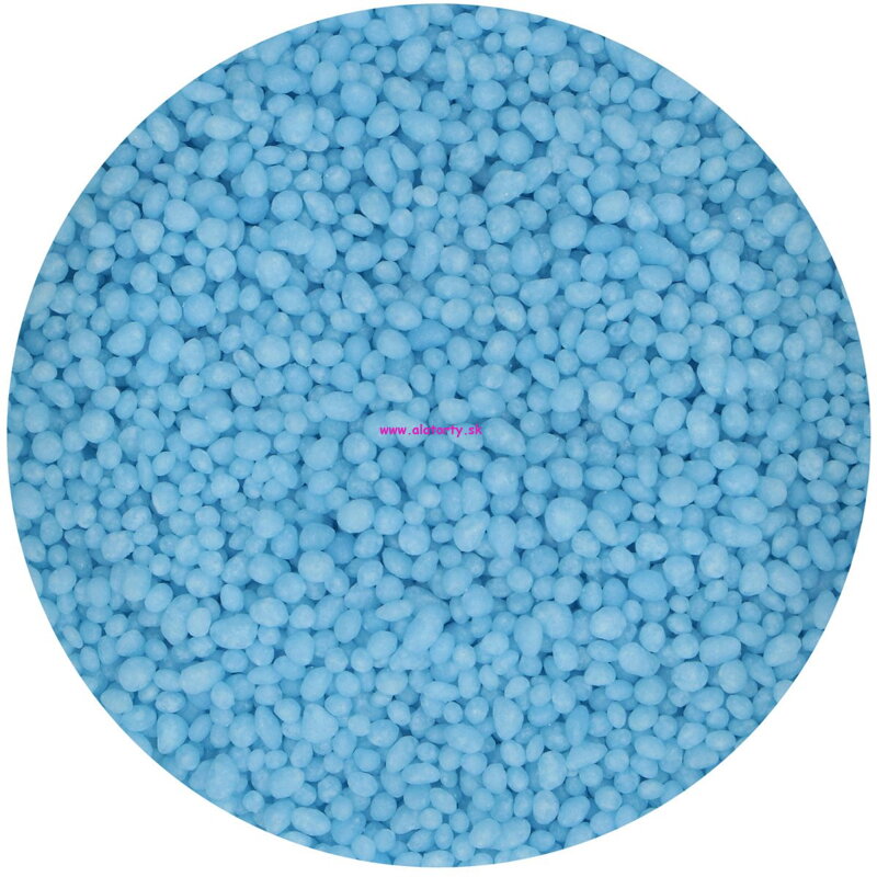 FunCakes cukrový posyp Dots Blue 80 g - (modrý) FunCakes cukrový posyp Dots Blue 80 g - (modrý)