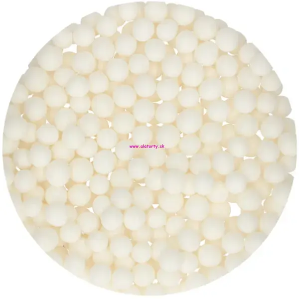 FunCakes Cukrový Posyp Sugar Pearls (Large White)