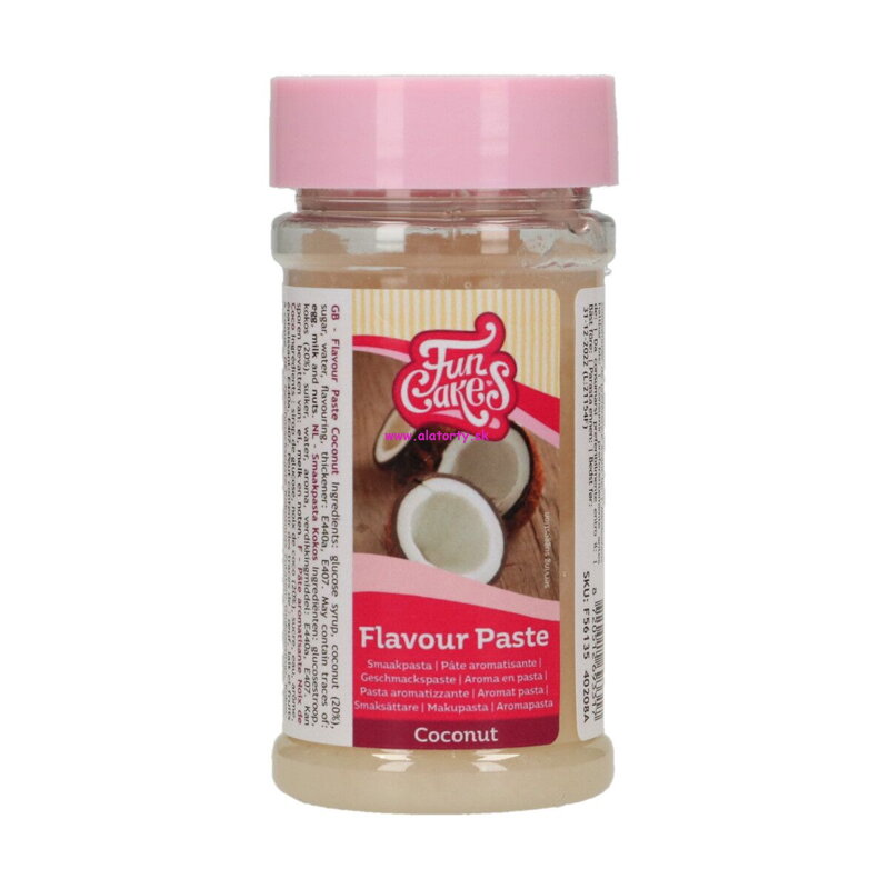 FunCakes pasta príchuť - kokos - 100g