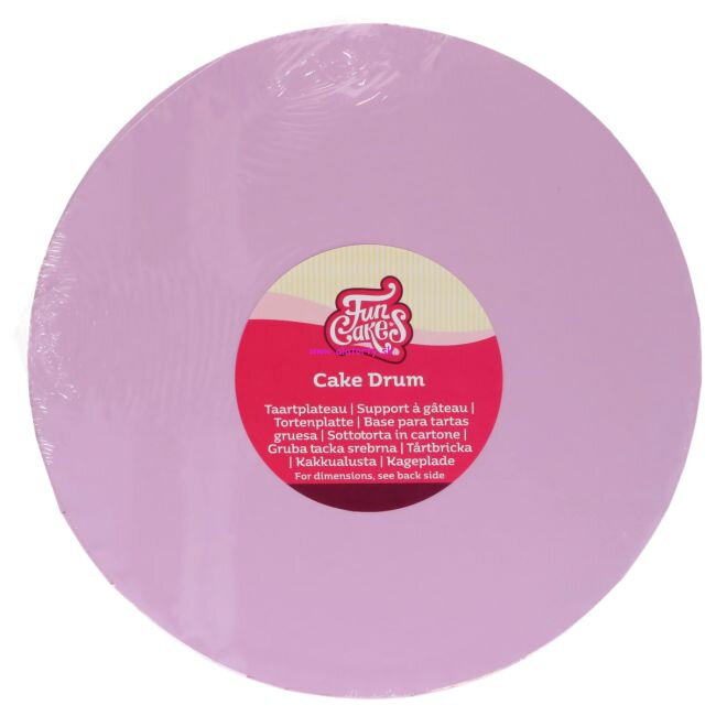 FunCakes Pastelovo Fialový Podnos Ø 25 cm x 1,2 cm 
