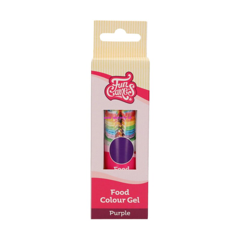 FunCakes gelová farba Purple 30g ( fialová) FunCakes gelová farba Purple 30g ( fialová)