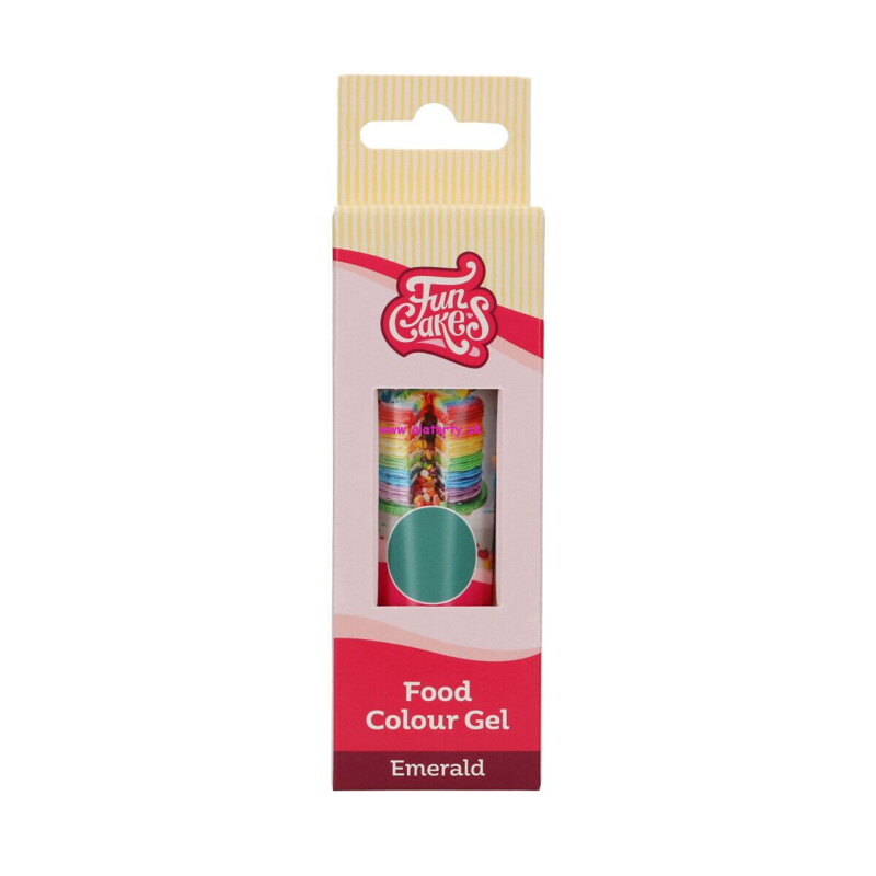FunCakes gelová farba Emerald 30g FunCakes gelová farba Emerald 30g
