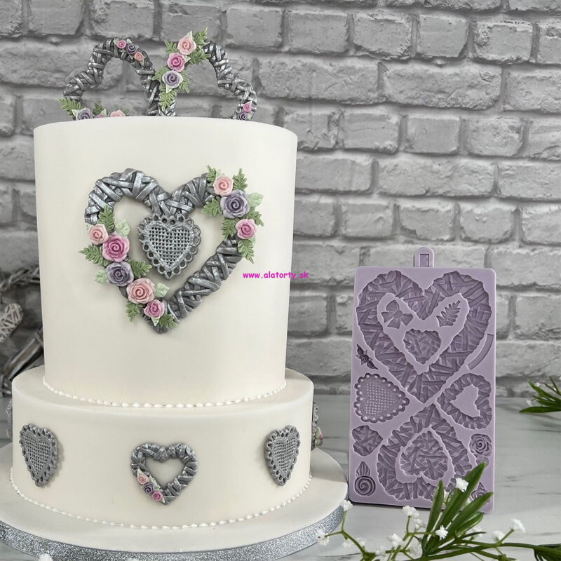Karen Davies Wicker hearts collection - kolekcia prútených sŕdc