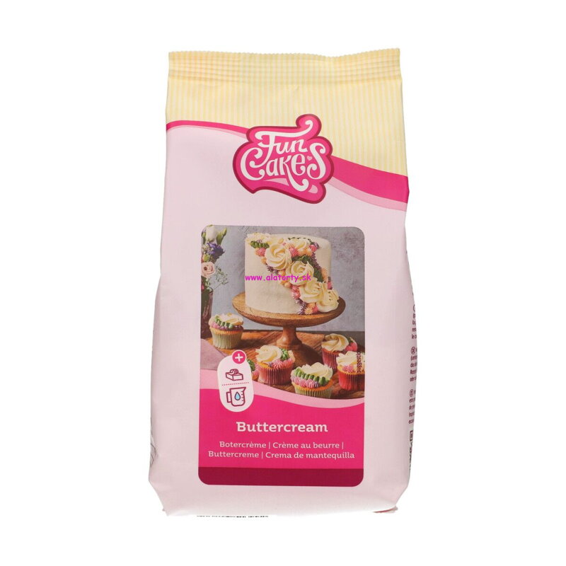 FunCakes Buttercream ( maslový krém ) - 500g FunCakes Buttercream ( maslový krém ) - 500g