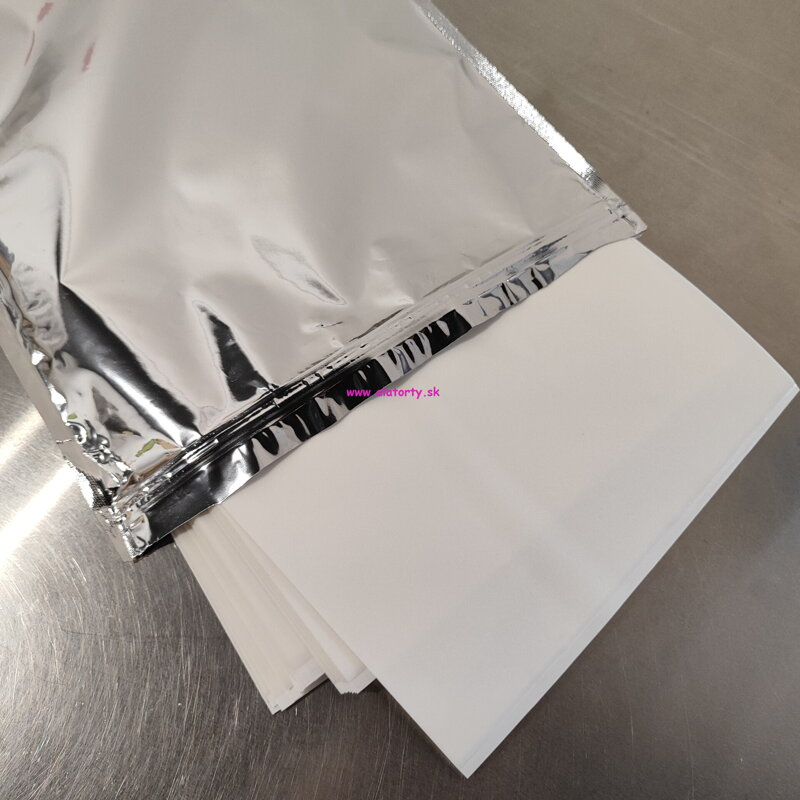 Fondán papier na tlač jedlých obrázkov 25ks balenie Fondán papier na tlač jedlých obrázkov 25ks balenie