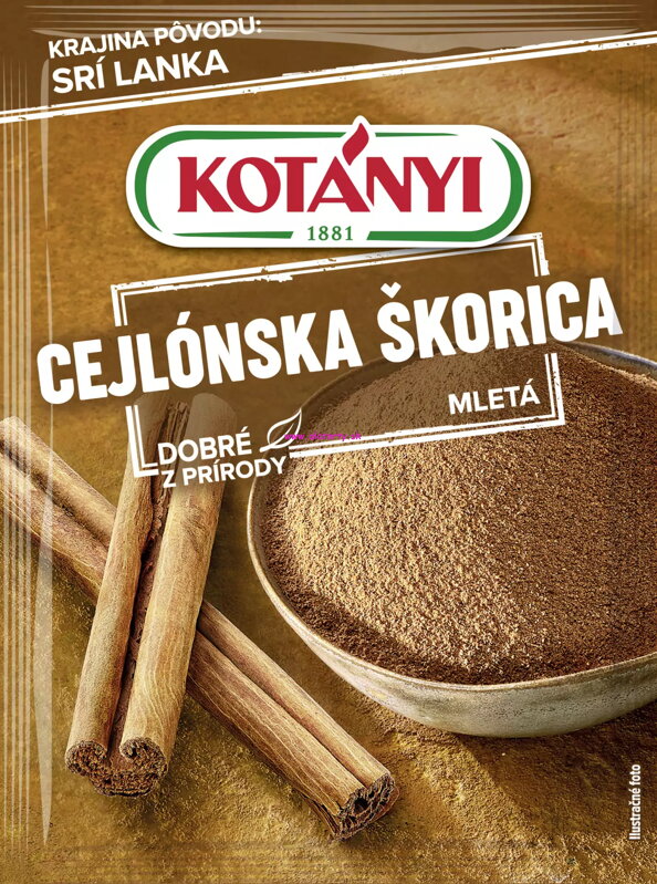 Kotányi Cejlonská škorica mletá 15 g 
