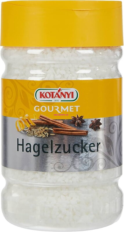 Kotányi cukrové perly - hrubozrnný cukor 870g Kotányi cukrové perly - hrubozrnný cukor 870g