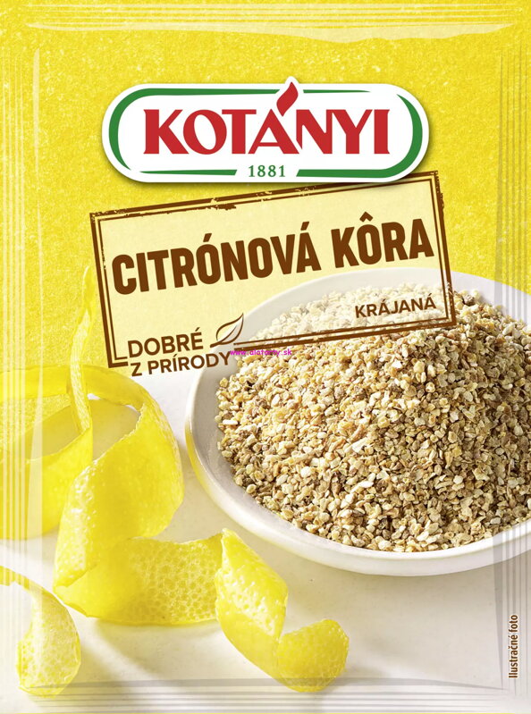 Kotányi Citrónová kôra
