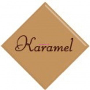 Čokoládová dekorácia - nápis Karamel Čokoládová dekorácia - nápis Karamel