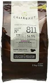Callebaut horká  čokoláda - 2,5 kg 