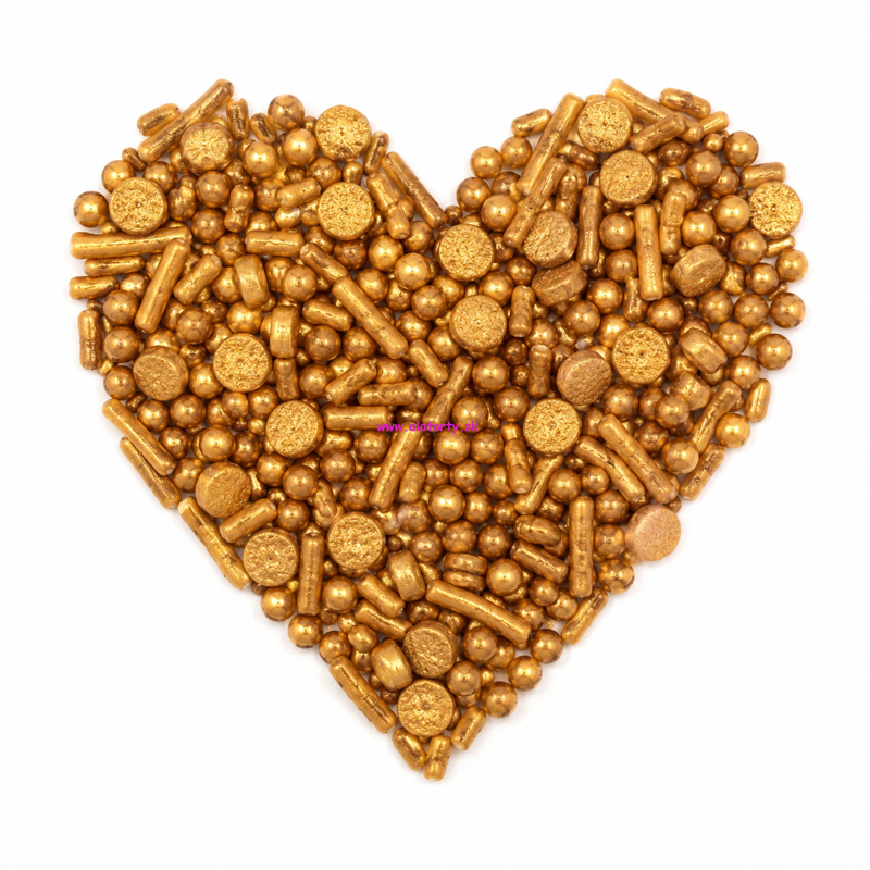 PME cukrový posyp Mix Gold 75 g (zlatý)