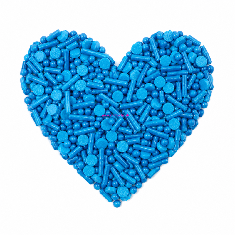 PME Cukrový posyp Mix Blue 76 g (Modrý)
