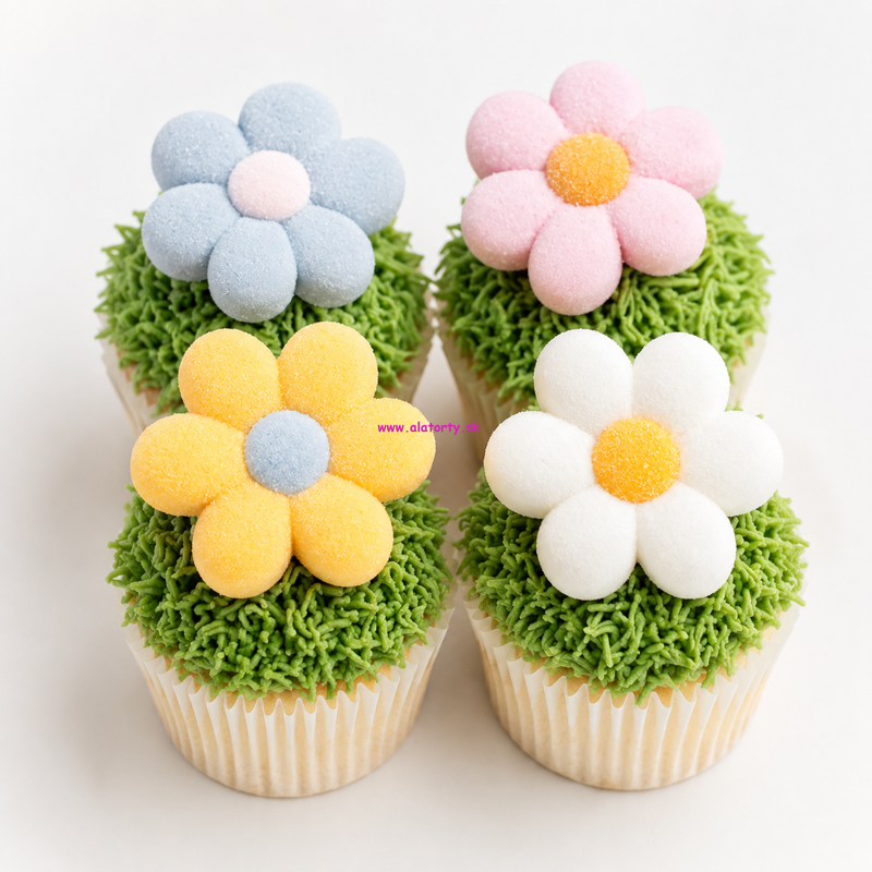 PME Marshmallow – Pastelové Kvety 12 ks