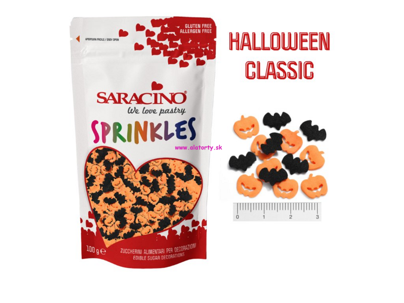 Saracino cukrová dekorácia Halloween - 100g