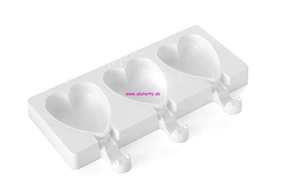 Silikomart forma na mini  srdiečkové nanuky