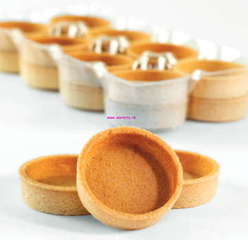 Bezlepkové maslové tartaletky 16 ks 50x15 mm