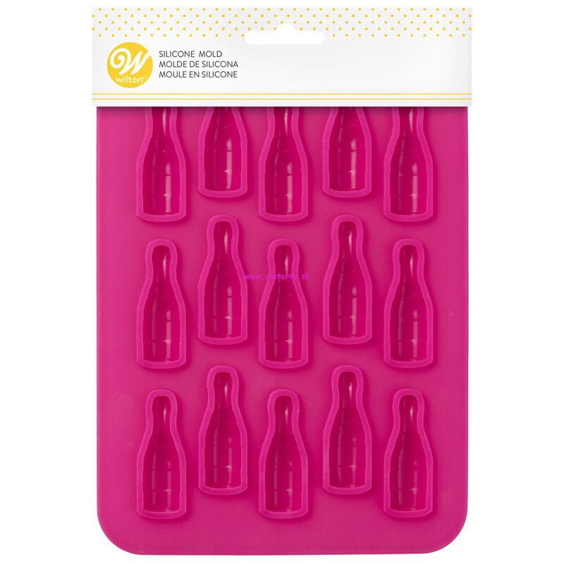 Wilton silikonová forma mini  šampanské