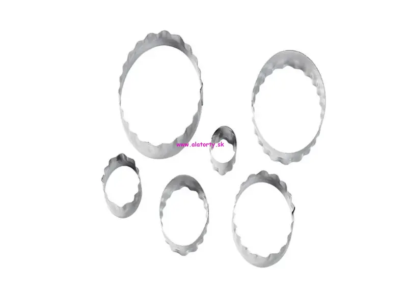 Wilton vykrajovačky ovál set 6 ks