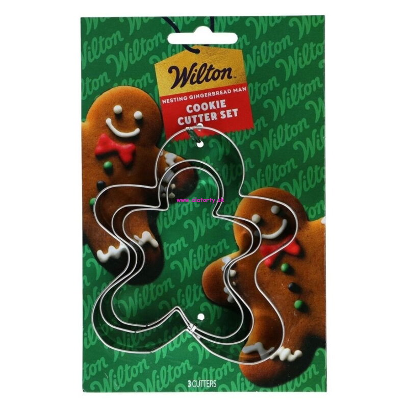 Wilton Vykrajovačky Perníčky – 3 ks set